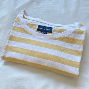 Barney Cools Embroidered Striped Tee